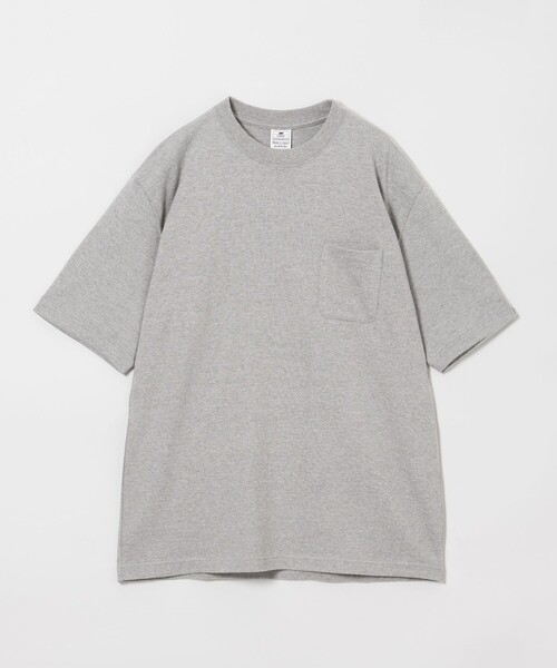 UNITED ARROWS（ユナイテッドアローズ）の「＜LOOPWHEELER x LOWERCASE for UNITED ARROWS＞ ヘヴィウェイト ポケットTシャツ（Tシャツ/カットソー・メンズ・ダークグリーン/ホワイト/ブラック/グレー系・S/M/L/XL）」の3枚目の写真