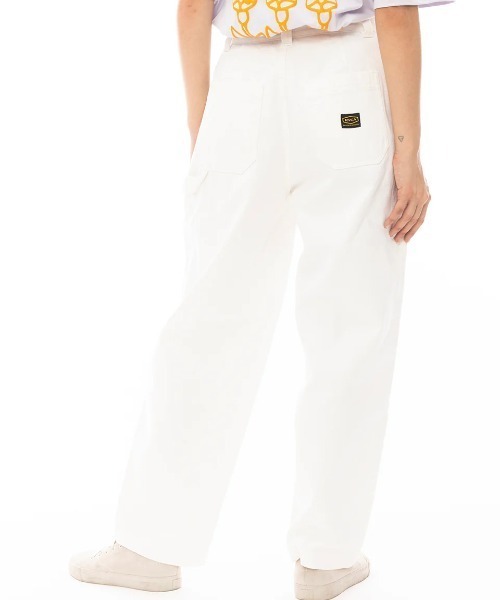 RVCA（ルーカ）の「【RVCA/ルーカ】24SS RECESSION DOUBLE KNEE PANTS/タック入りワークワイドシルエットダブルニーデニムパンツ（その他パンツ・レディース・ホワイト/ブラック/ブルー・MEDIUM/LARGE）」の9枚目の写真