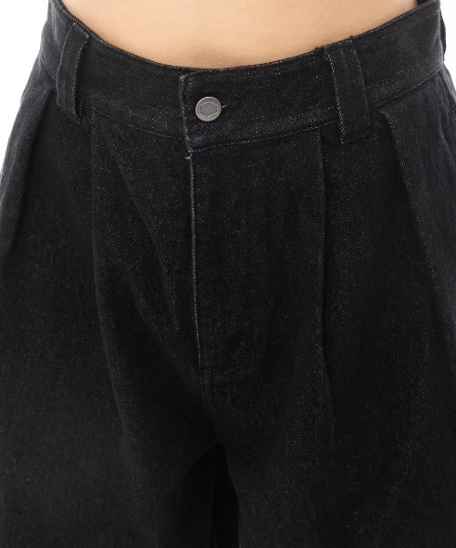 RVCA（ルーカ）の「【RVCA/ルーカ】24SS RECESSION DOUBLE KNEE PANTS/タック入りワークワイドシルエットダブルニーデニムパンツ（その他パンツ・レディース・ホワイト/ブラック/ブルー・MEDIUM/LARGE）」の10枚目の写真