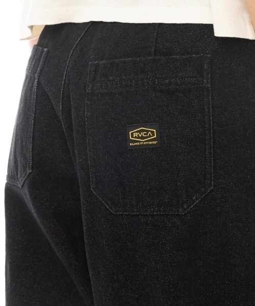 RVCA（ルーカ）の「【RVCA/ルーカ】24SS RECESSION DOUBLE KNEE PANTS/タック入りワークワイドシルエットダブルニーデニムパンツ（その他パンツ・レディース・ホワイト/ブラック/ブルー・MEDIUM/LARGE）」の11枚目の写真