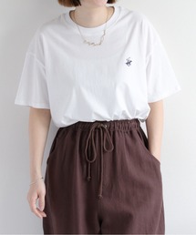 BEVERLY HILLS POLO CLUB | 【BEVERLY HILLS POLO CLUB】ワンポイント刺繍ロゴ半袖Tee(Tシャツ/カットソー)