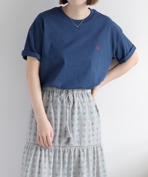 【BEVERLY HILLS POLO CLUB】ワンポイント刺繍ロゴ半袖Tee