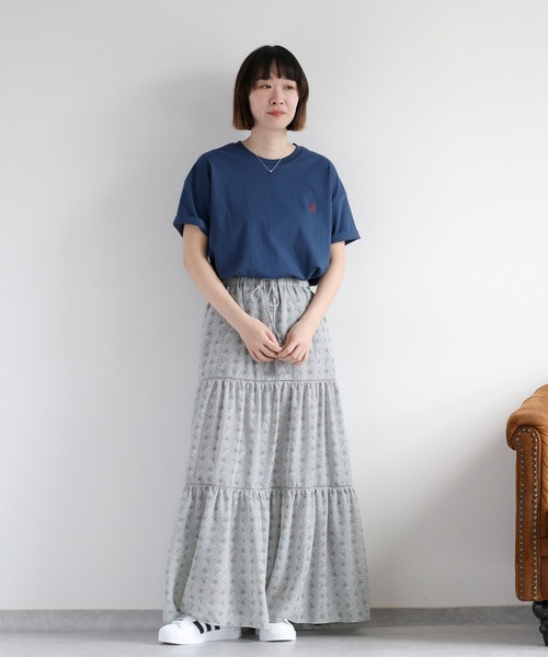 BEVERLY HILLS POLO CLUB（ビバリーヒルズポロクラブ）の「【BEVERLY HILLS POLO CLUB】ワンポイント刺繍ロゴ半袖Tee（Tシャツ/カットソー・レディース・ワイン/ホワイト/グリーン/オレンジ/モカ/オートミール/チャコール/ブルー・M/L）」の17枚目の写真