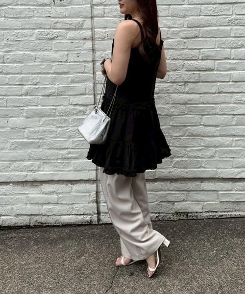 セール】【@_chipi2xセレクト】キャミティアードチュニック（シャツ