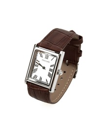 an meets zakka（アンミツザッカ）の「an meets zakka スクエアダイヤルレザーバンド腕時計（アナログ腕時計）」