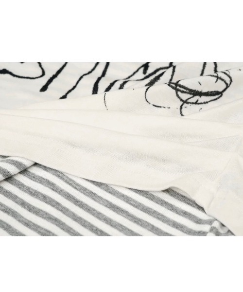 Cest Nous（セヌー）の「【Cest Nous】Striped Patchwork