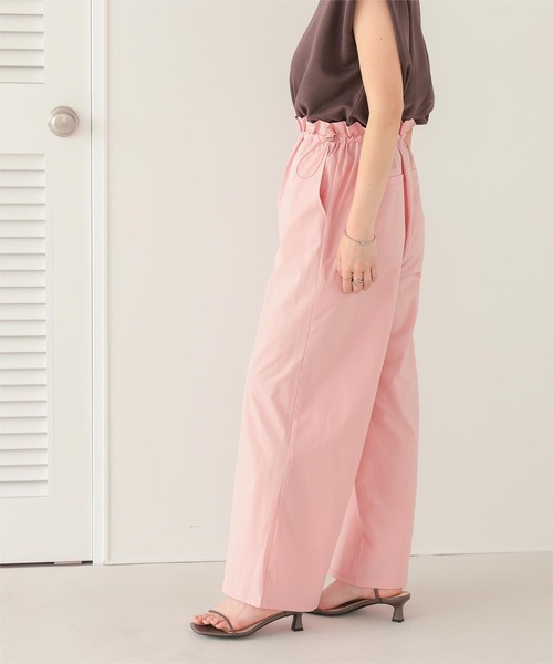 titivate(ティティベイト)の「撥水ドローストリングイージーパンツ(その他パンツ・レディース・ブラック/ライトベージュ/ピンク・M/S/SP/L)」の18枚目の写真