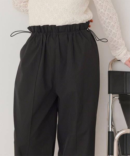 titivate(ティティベイト)の「撥水ドローストリングイージーパンツ(その他パンツ・レディース・ブラック/ライトベージュ/ピンク・M/S/SP/L)」の10枚目の写真