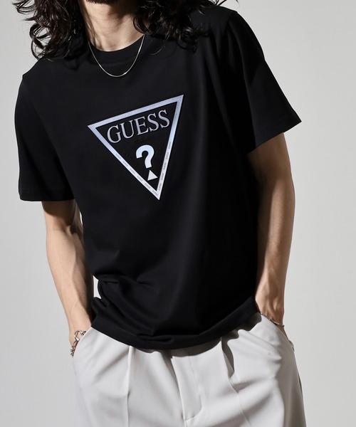 Guess（ゲス）の「GUESS MEN'S S/SLV TEE SHIRT  Tシャツ（Tシャツ/カットソー・メンズ・ブラック・L）」の10枚目の写真