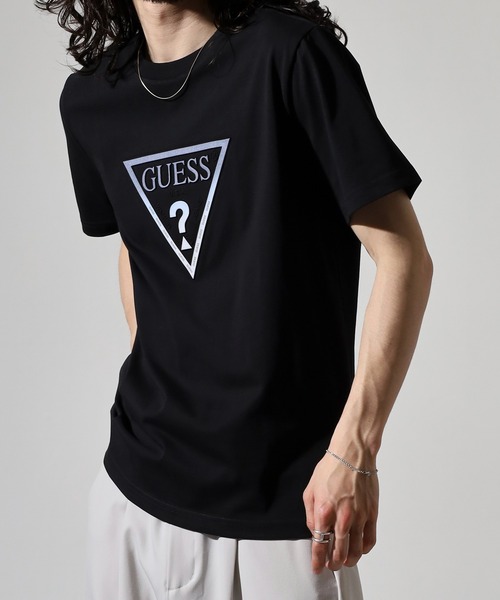 Guess（ゲス）の「GUESS MEN'S S/SLV TEE SHIRT  Tシャツ（Tシャツ/カットソー・メンズ・ブラック・L）」の11枚目の写真