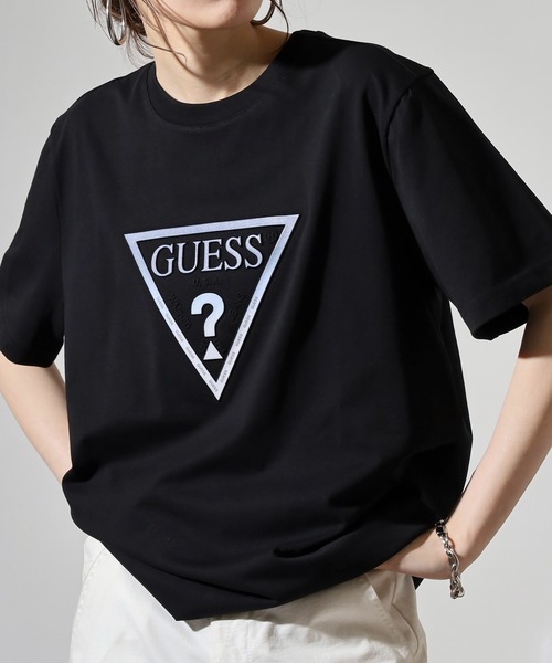Guess（ゲス）の「GUESS MEN'S S/SLV TEE SHIRT  Tシャツ（Tシャツ/カットソー・メンズ・ブラック・L）」の14枚目の写真