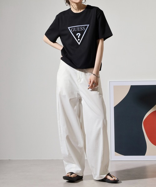 Guess（ゲス）の「GUESS MEN'S S/SLV TEE SHIRT  Tシャツ（Tシャツ/カットソー・メンズ・ブラック・L）」の17枚目の写真