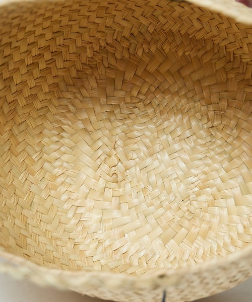 OJO DE MEX(オホデメックス)の「OJO DE MEX/オホデメックス Rollo palma tote トートバッグ かごバッグ(かごバッグ・レディース・グリーン/ゴールド/ナチュラル・FREE)」の18枚目の写真