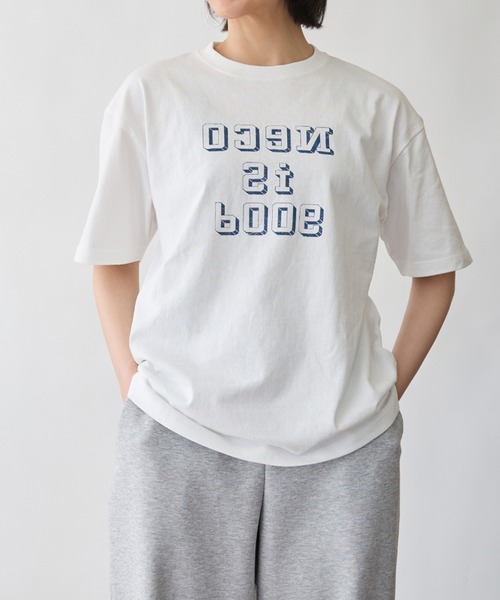 N+Ecology(ネコロジー)の「【N+Ecology ネコロジー】PAYDAYコラボ パックT (裏文字)(Tシャツ/カットソー・レディース・ホワイト・FREE)」の10枚目の写真