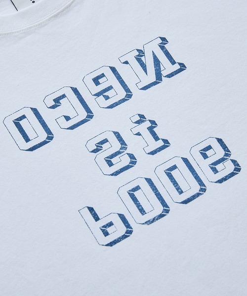 N+Ecology(ネコロジー)の「【N+Ecology ネコロジー】PAYDAYコラボ パックT (裏文字)(Tシャツ/カットソー・レディース・ホワイト・FREE)」の4枚目の写真