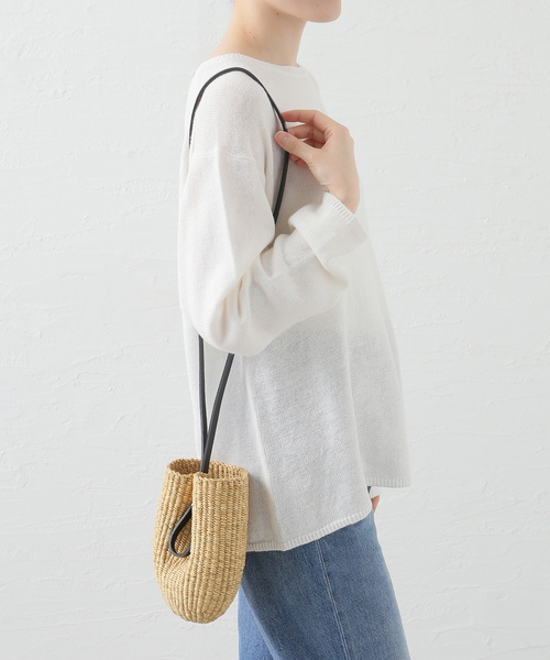 CITYSHOP(シティーショップ)の「Ines Bressand N.39 DROP:バッグ(かごバッグ・レディース・ベージュ・FREE)」の8枚目の写真