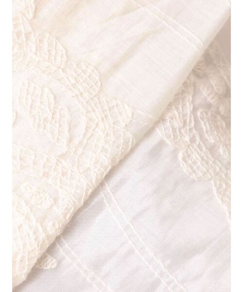 LAGUNAMOON（ラグナムーン）の「シアーエンブロイダリーシャツ（シャツ/ブラウス・レディース・ブラック/アイボリー/チャコールグレー・FREE）」の21枚目の写真