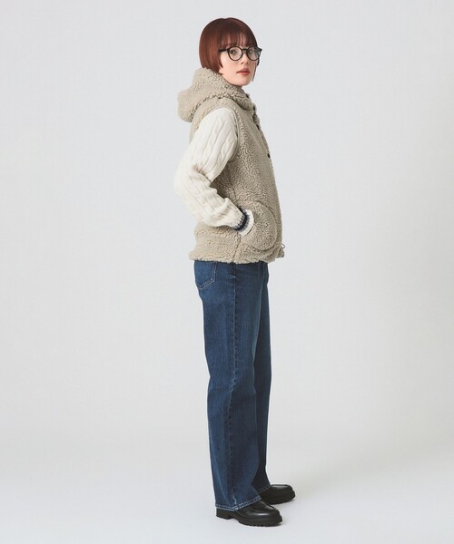 Gymphlex / フーデッド ボア ベスト（ベスト）｜Ray BEAMS（レイ