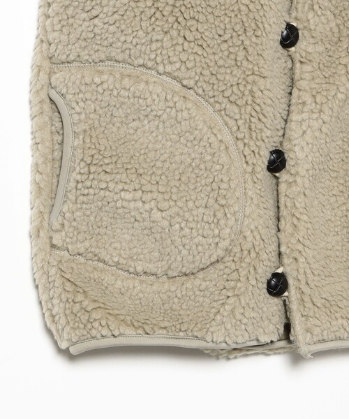 Gymphlex / フーデッド ボア ベスト（ベスト）｜Ray BEAMS（レイ