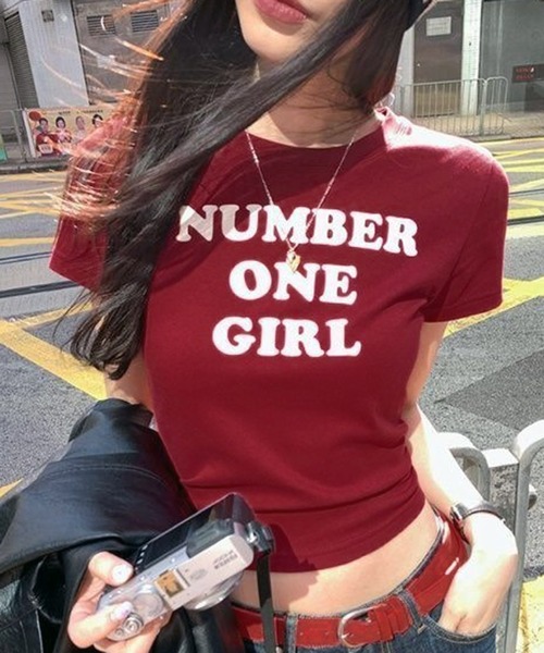 WESTSEA(ウエストシー)の「ショート丈 半袖 英字ロゴ Tシャツ(Tシャツ/カットソー・レディース・ホワイト/レッド/グレー・M/L)」の15枚目の写真