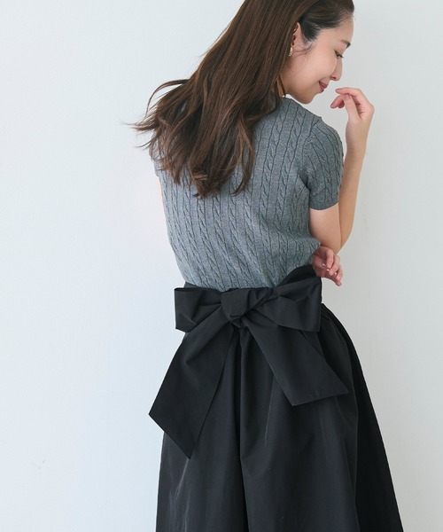 リボンフレアスカート（スカート）｜coca（coca）（コカ）の
