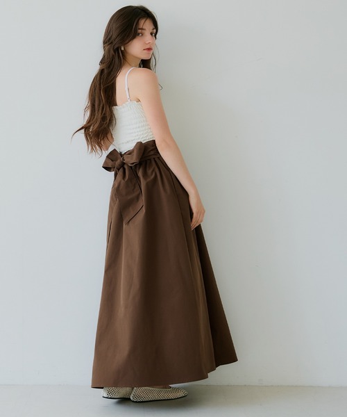リボンフレアスカート（スカート）｜coca（coca）（コカ）の