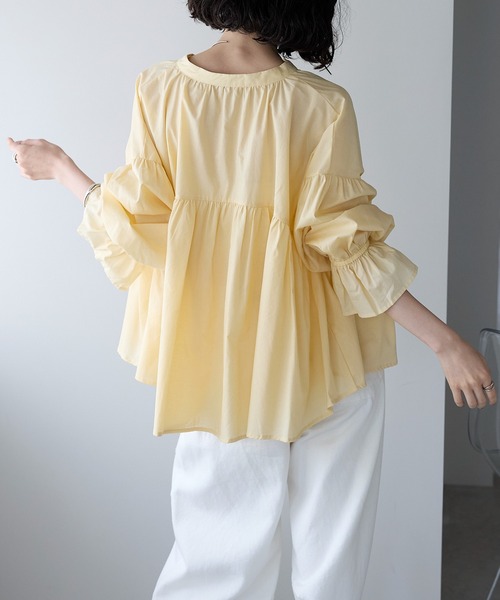 新品タグ付き】キャンディブラウスGrosgrain candy Blouse Litenリテン