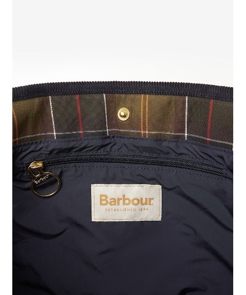 Barbour(バブアー)の「Healy キルティング トートバッグ(トートバッグ・レディース・オリーブ/ブラック/パープル/ネイビー・ONE SIZE)」の11枚目の写真