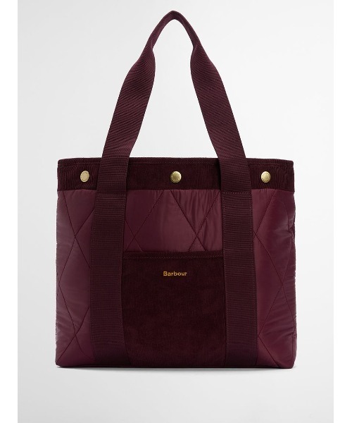 Barbour(バブアー)の「Healy キルティング トートバッグ(トートバッグ・レディース・オリーブ/ブラック/パープル/ネイビー・ONE SIZE)」の12枚目の写真
