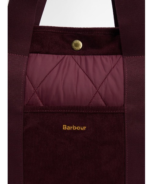 Barbour(バブアー)の「Healy キルティング トートバッグ(トートバッグ・レディース・オリーブ/ブラック/パープル/ネイビー・ONE SIZE)」の15枚目の写真
