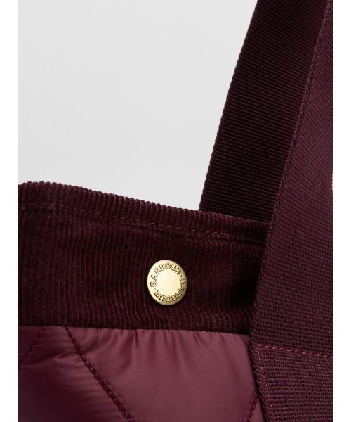 Barbour(バブアー)の「Healy キルティング トートバッグ(トートバッグ・レディース・オリーブ/ブラック/パープル/ネイビー・ONE SIZE)」の16枚目の写真