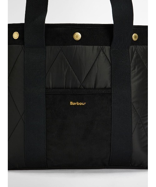 Barbour(バブアー)の「Healy キルティング トートバッグ(トートバッグ・レディース・オリーブ/ブラック/パープル/ネイビー・ONE SIZE)」の22枚目の写真