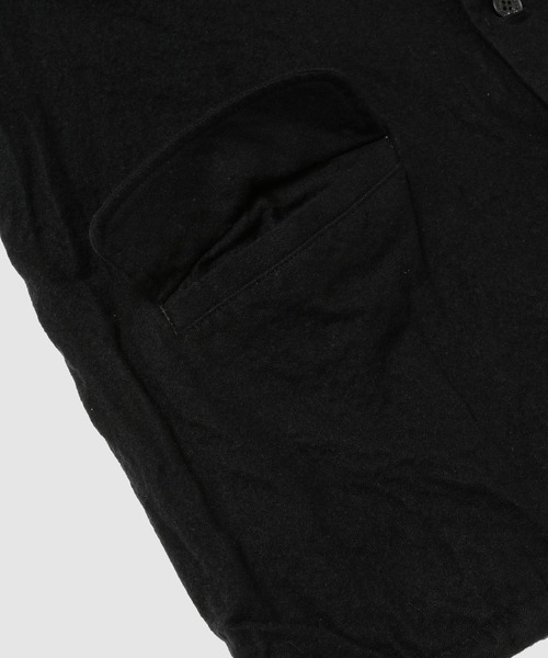 COMME des GARCONS HOMME(コム デ ギャルソン・オム)の「WOOL SERGE 製品縮絨 JACKET(テーラードジャケット・メンズ・ネイビー/ブラック・XL/L/M/XS/S)」の9枚目の写真