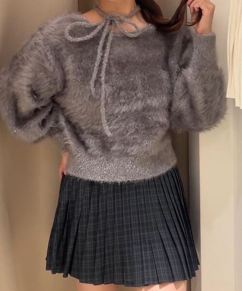 MAJESTIC LEGON(マジェスティックレゴン)の「アソートプリーツスカート(スカート・レディース・キャメル/ブラック/グレー/ブラウン/グレー系その他・MEDIUM)」の13枚目の写真