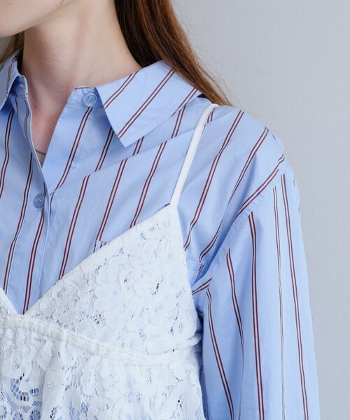 Kastane（カスタネ）の「レースキャミビスチェ（キャミソール・レディース・アイボリー/ホワイト・FREE）」の16枚目の写真