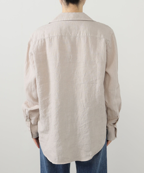 美品＊フランクアンドアイリーン Eileen コットンフランネルシャツ ベージュ FINAL SALE】Frank＆Eileen【フランク＆アイリーン】オックスフォード