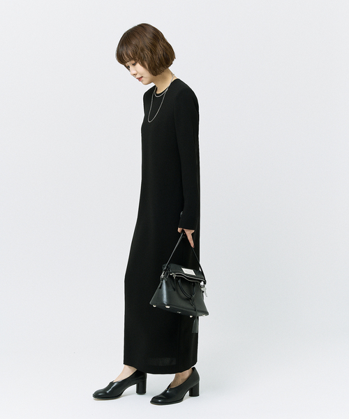 RE:ダブルクロスミニマルロングドレス7（ワンピース）｜HARDY NOIR