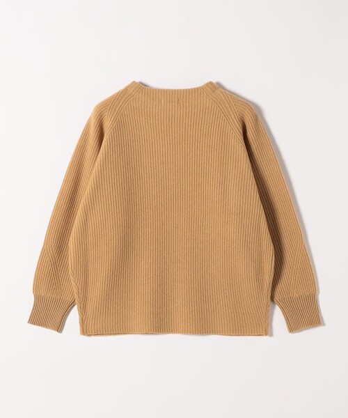 SHIPS any(シップス エニィ)の「SHIPS any:〈手洗い可能〉AQUA カシミヤ ミックス ハイネック ニット(ニット/セーター・レディース・ライトグレー/キャメル/レッド/オレンジ/オリーブ・ONE SIZE)」の9枚目の写真