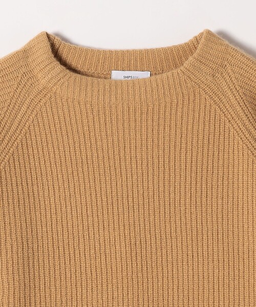 SHIPS any(シップス エニィ)の「SHIPS any:〈手洗い可能〉AQUA カシミヤ ミックス ハイネック ニット(ニット/セーター・レディース・ライトグレー/キャメル/レッド/オレンジ/オリーブ・ONE SIZE)」の10枚目の写真