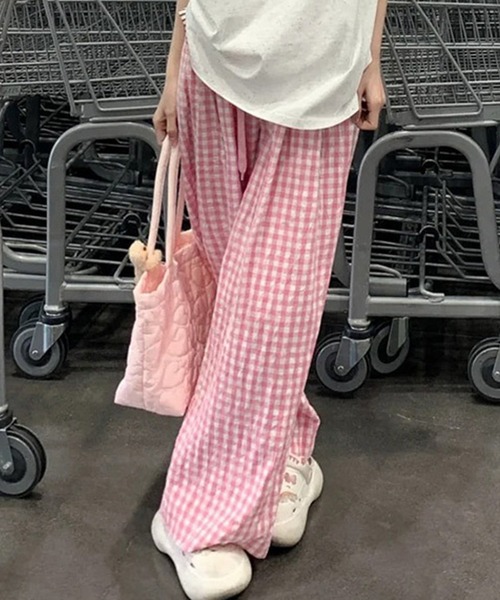 ✨値下げしました‼️リリアンビューティー15号ブラウンドローストリングパンツ ✨タイムセール‼️リリアンビューティー15号ブラウンドロー