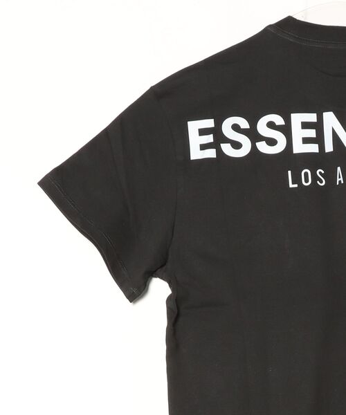 TCSS（ティーシーエスエス）の「FOG ESSENTIALS エッセンシャルズ  LOGO TEE ロゴ Tシャツ バックプリント フロント リフレクタープリント（Tシャツ/カットソー・メンズ・ブラック/グレー・MEDIUM/LARGE）」の3枚目の写真