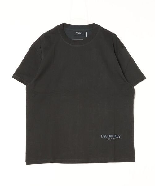 TCSS（ティーシーエスエス）の「FOG ESSENTIALS エッセンシャルズ  LOGO TEE ロゴ Tシャツ バックプリント フロント リフレクタープリント（Tシャツ/カットソー・メンズ・ブラック/グレー・MEDIUM/LARGE）」の5枚目の写真