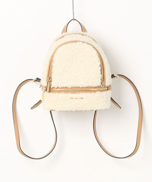 MICHAEL KORS(マイケルコース)の「RHEA XS ZIP BACKPACK バックパック(バックパック/リュック・レディース・ベージュ系・FREE)」の1枚目の写真