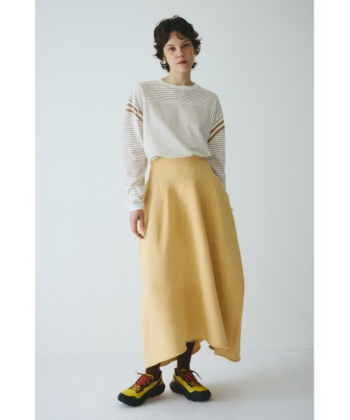 スカート Jersey volum knit skirt Jersey volum knit skirt ジャージボリュームニットスカート