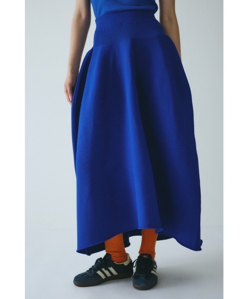 HeRIN.CYE（ヘリンドットサイ）の「Jersey volume knit skirt　　ジャージボリュームニットスカート（スカート・レディース・ブラック/ブラウン/レッド/ブルー・FREE）」の20枚目の写真