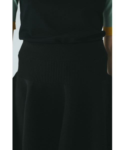 HeRIN.CYE（ヘリンドットサイ）の「Jersey volume knit skirt　　ジャージボリュームニットスカート（スカート・レディース・ブラック/ブラウン/レッド/ブルー・FREE）」の16枚目の写真