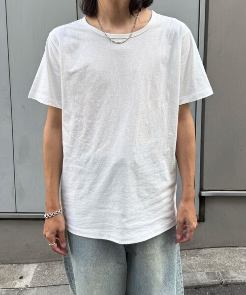 Tチャオ セール】ワイドUネックTシャツ（Tシャツ/カットソー