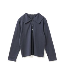 mizuiroind | mizuiro ind ワイドカラーポロシャツ(Tシャツ/カットソー)