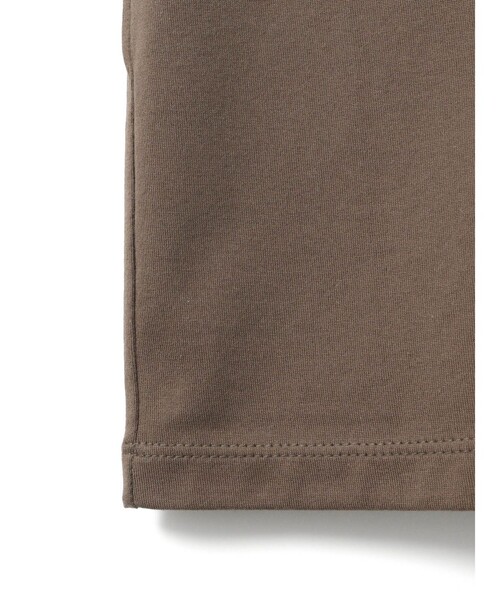 mizuiroind（ミズイロインド）の「mizuiro ind ワイドカラーポロシャツ（Tシャツ/カットソー・レディース・ダークブラウン/ネイビー/ブラック/グレー・FREE）」の20枚目の写真