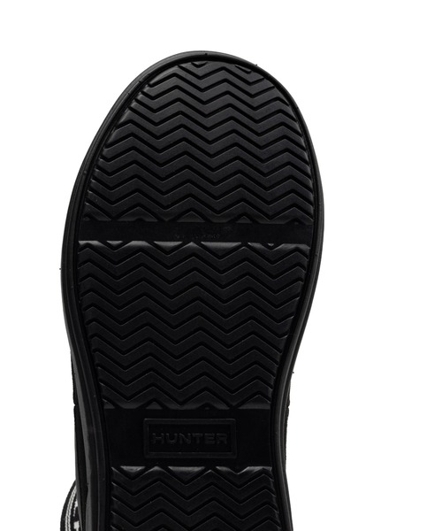 HUNTER（ハンター）の「ユニセックス イン/アウト ハンター ニッテッド ソック スリッパ（スリッポン・レディース・ブラック/ホワイト・UK3/UK4/UK5/UK6/UK7/UK8/UK9）」の7枚目の写真